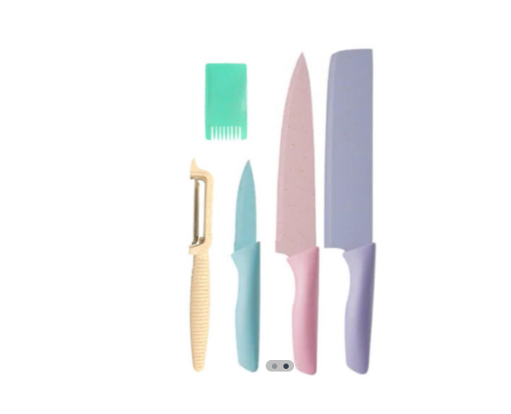 Miniatura 2 de Juego cuchillo 5 pza de colores